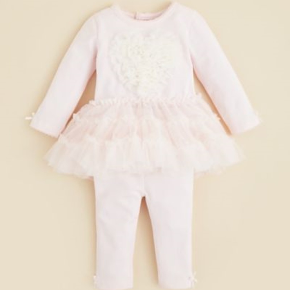 Bloomie's Infant Girls' Heart Tutu Top & Leggings